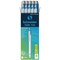 Slider Xite XB Refillable + Retractable Ballpoint Pen, 1.4 mm, Blue Ink, Box of 10 Pens